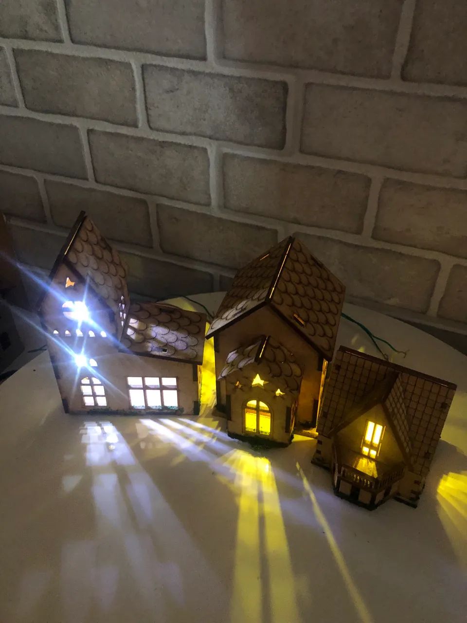 Casas maquete com iluminação  - Foto 2