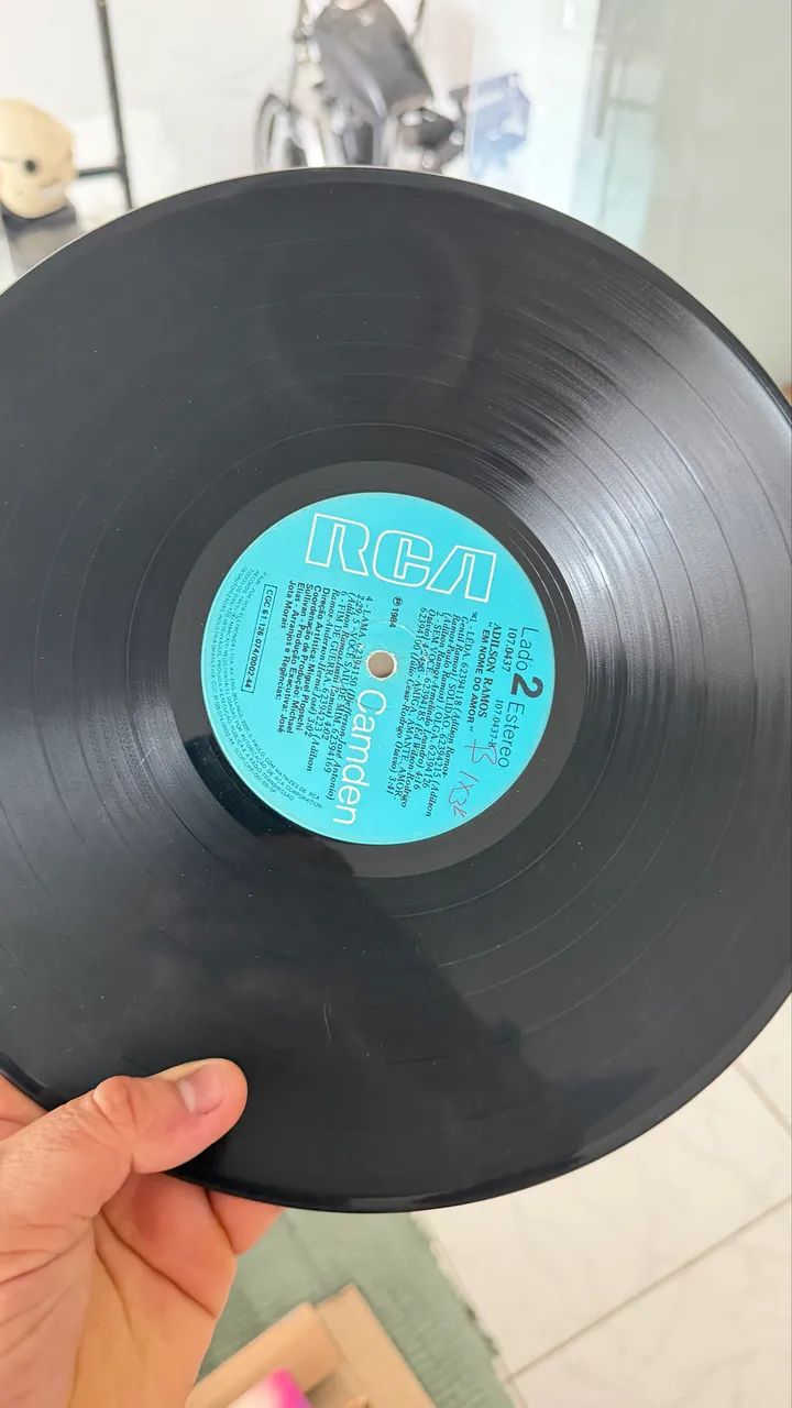 Disco vinil Adilson Ramos - Em nome do amor  - Foto 4