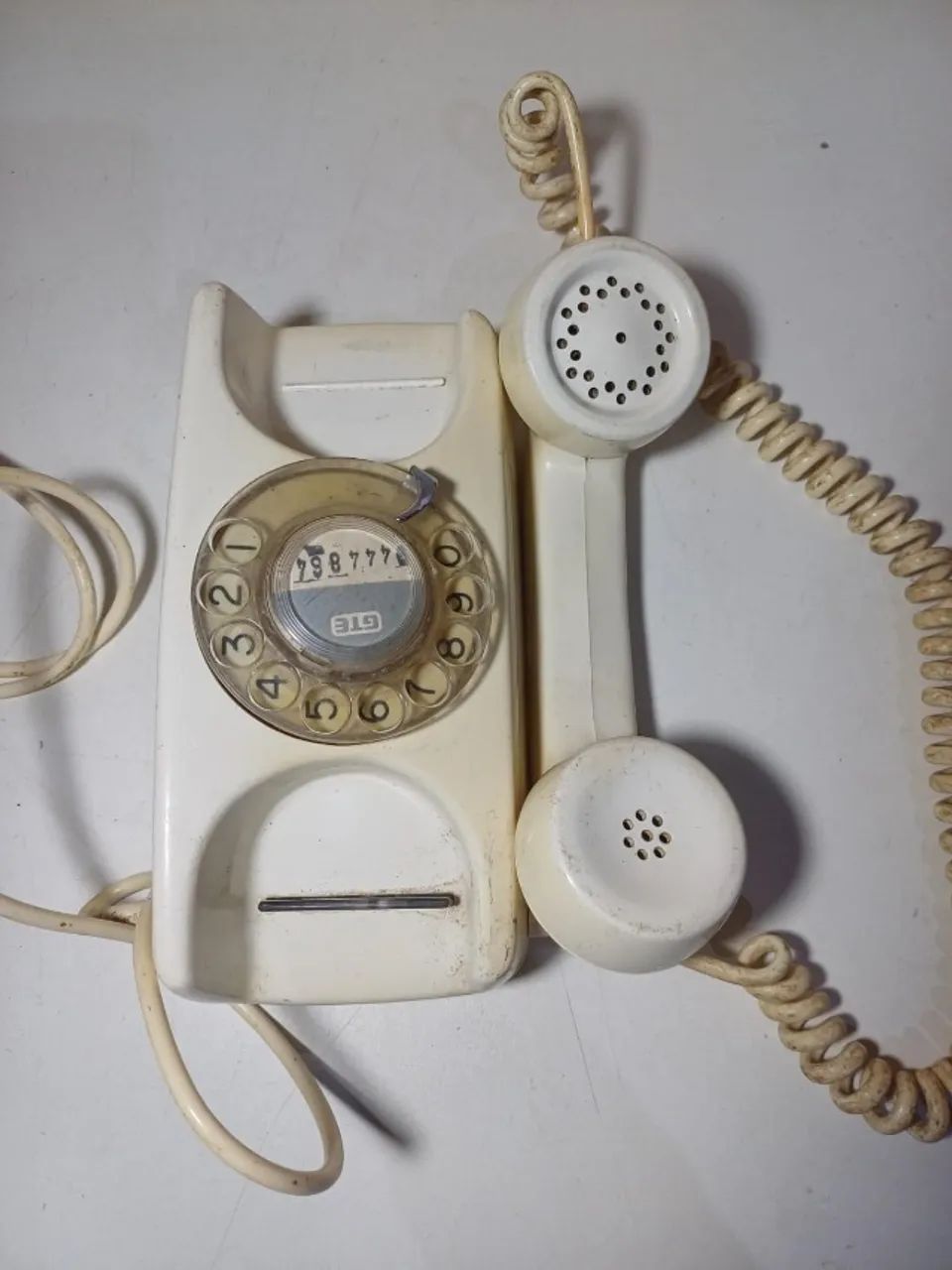 Telefone antigo de disco sem teste  - Foto 2