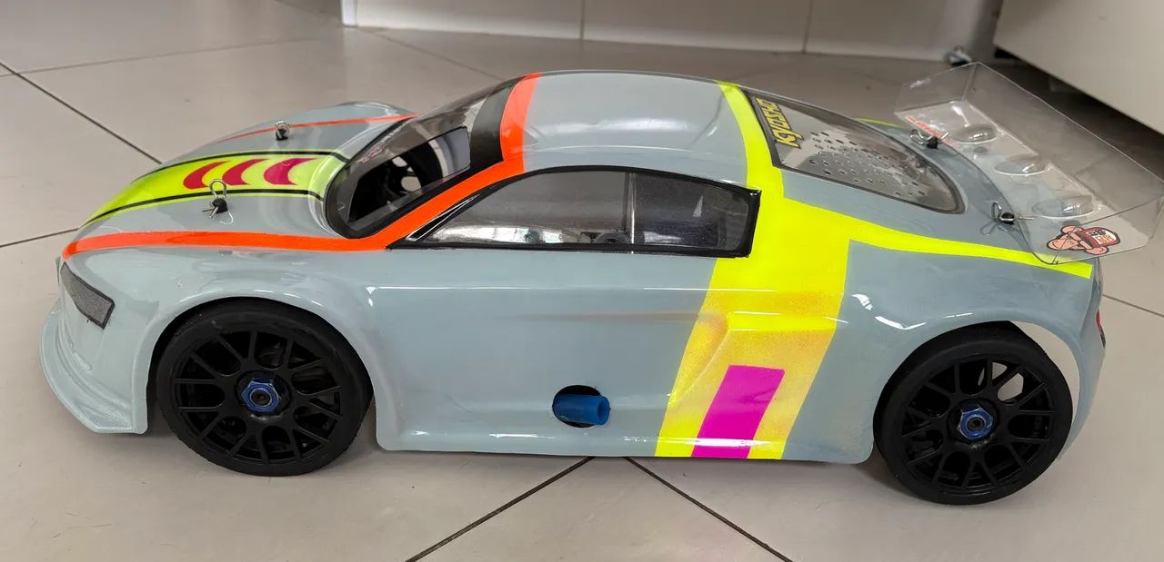 Automodelo 1/8 combustão  Kyosho GT2 seminovo revisado  - Foto 3