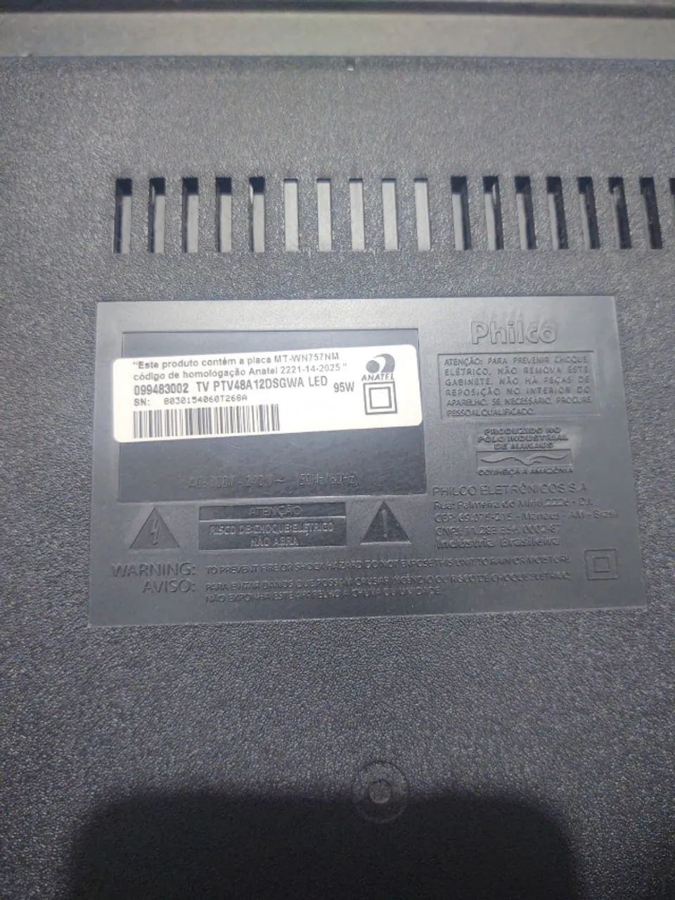 Smart TV Philco Led Android 48'' - TELA QUEBRADA!!! - Foto 5
