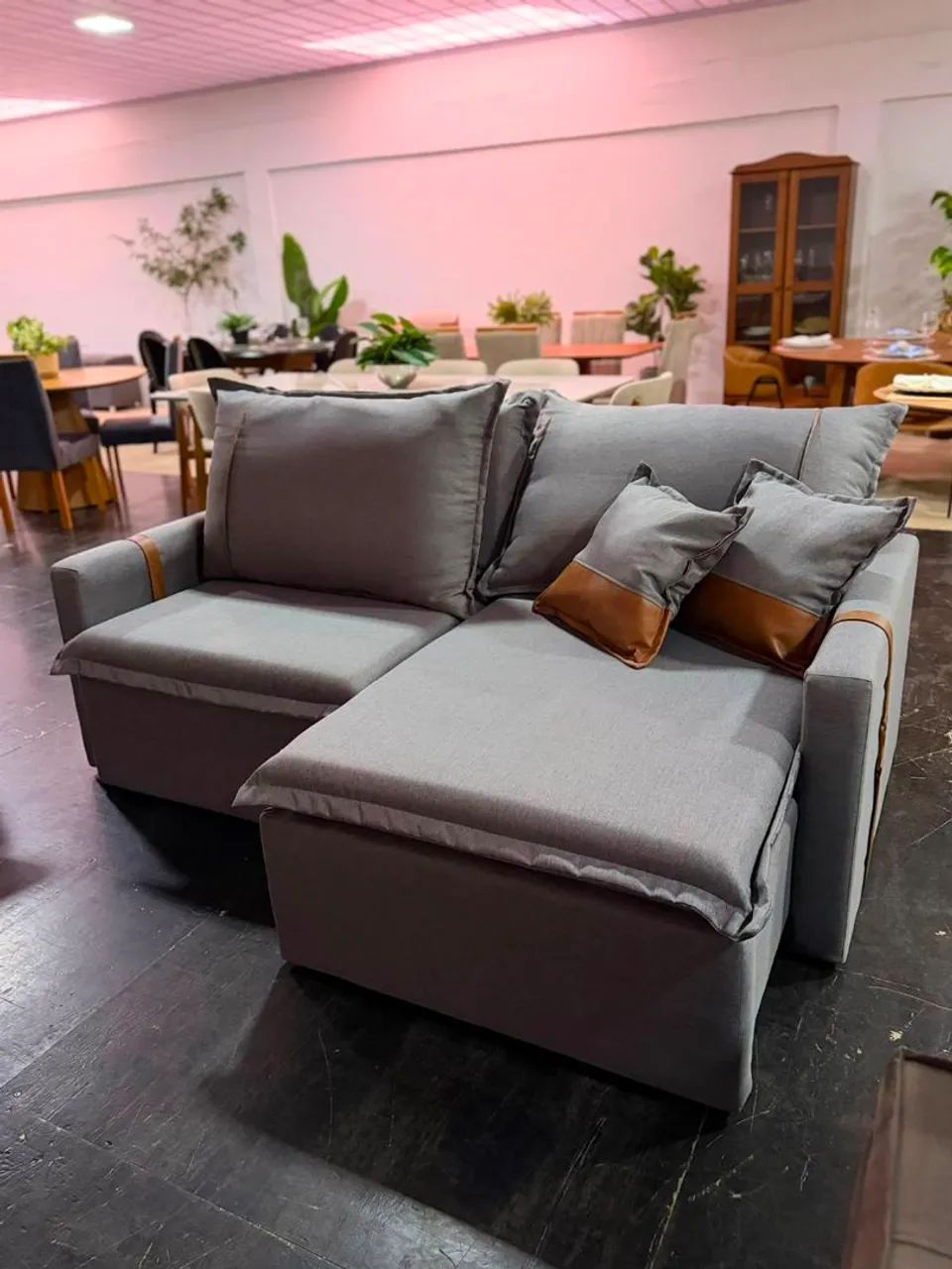 SOFA CAMA TEXAS NO LINHO 2.20M