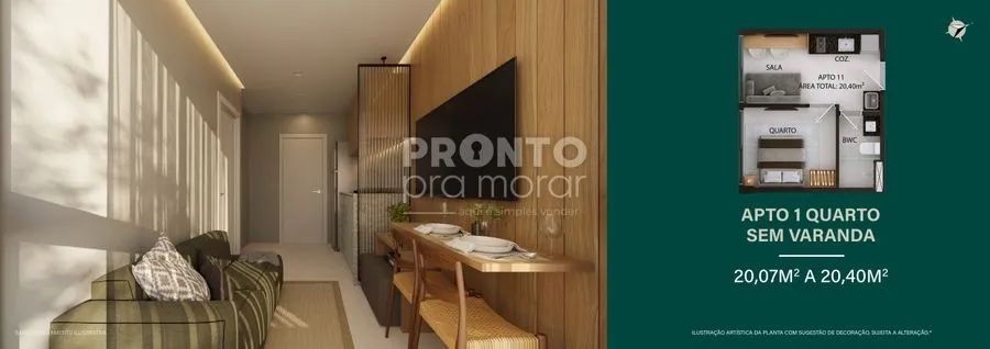 Flat com 1 quarto em Carneiros - Foto 3