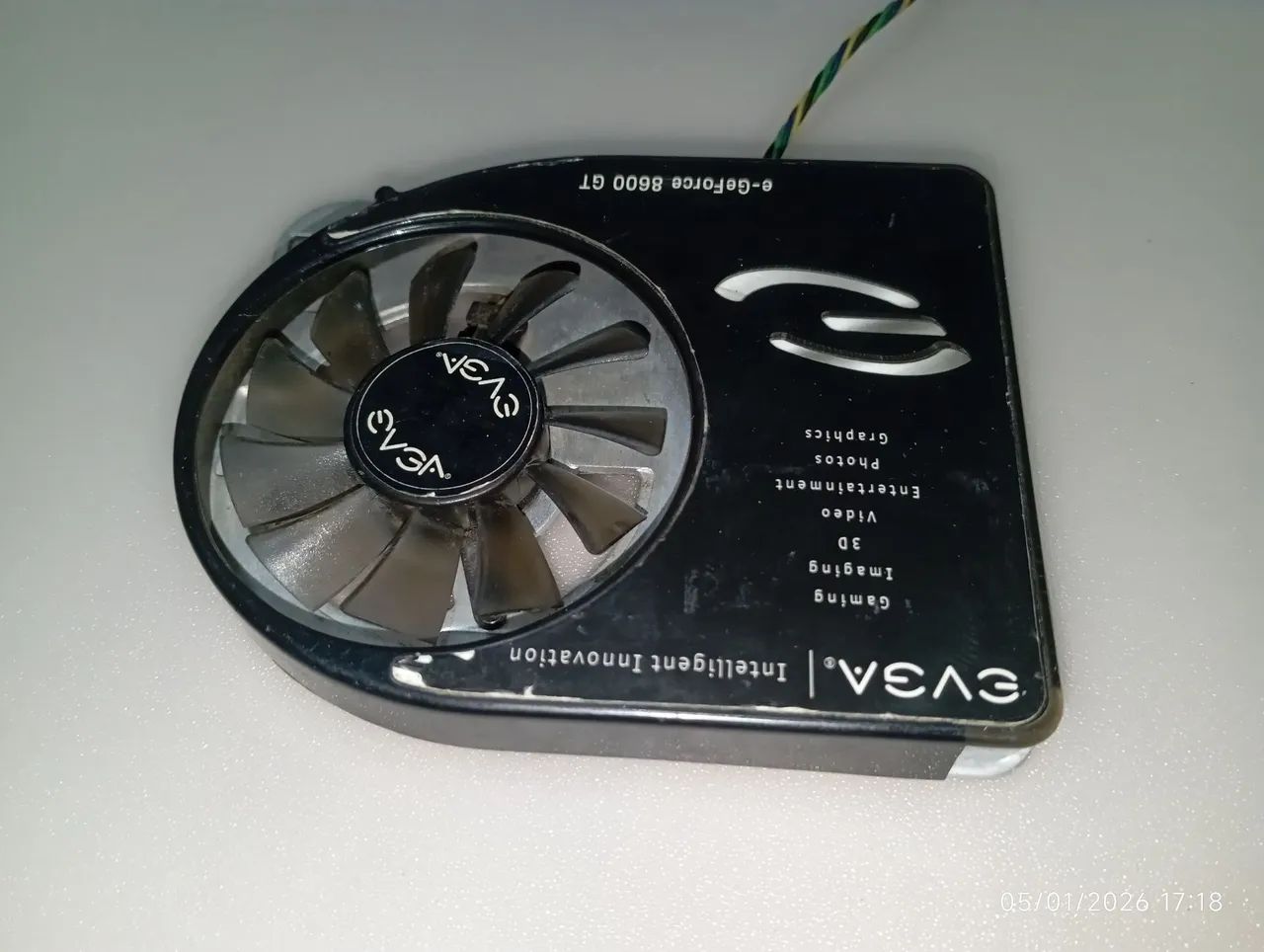 cooler/dissipador de calor para a placa de vídeo EVGA e-GeForce