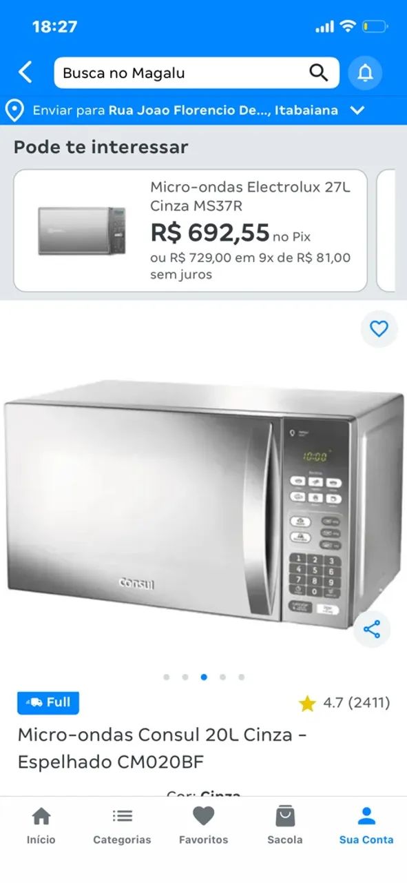 Vendo microondas 9 meses de uso  - Foto 4