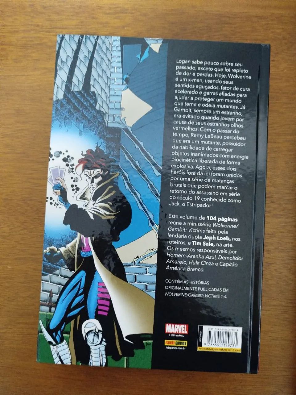 Wolverine e Gambit Vítimas capa dura - Foto 2