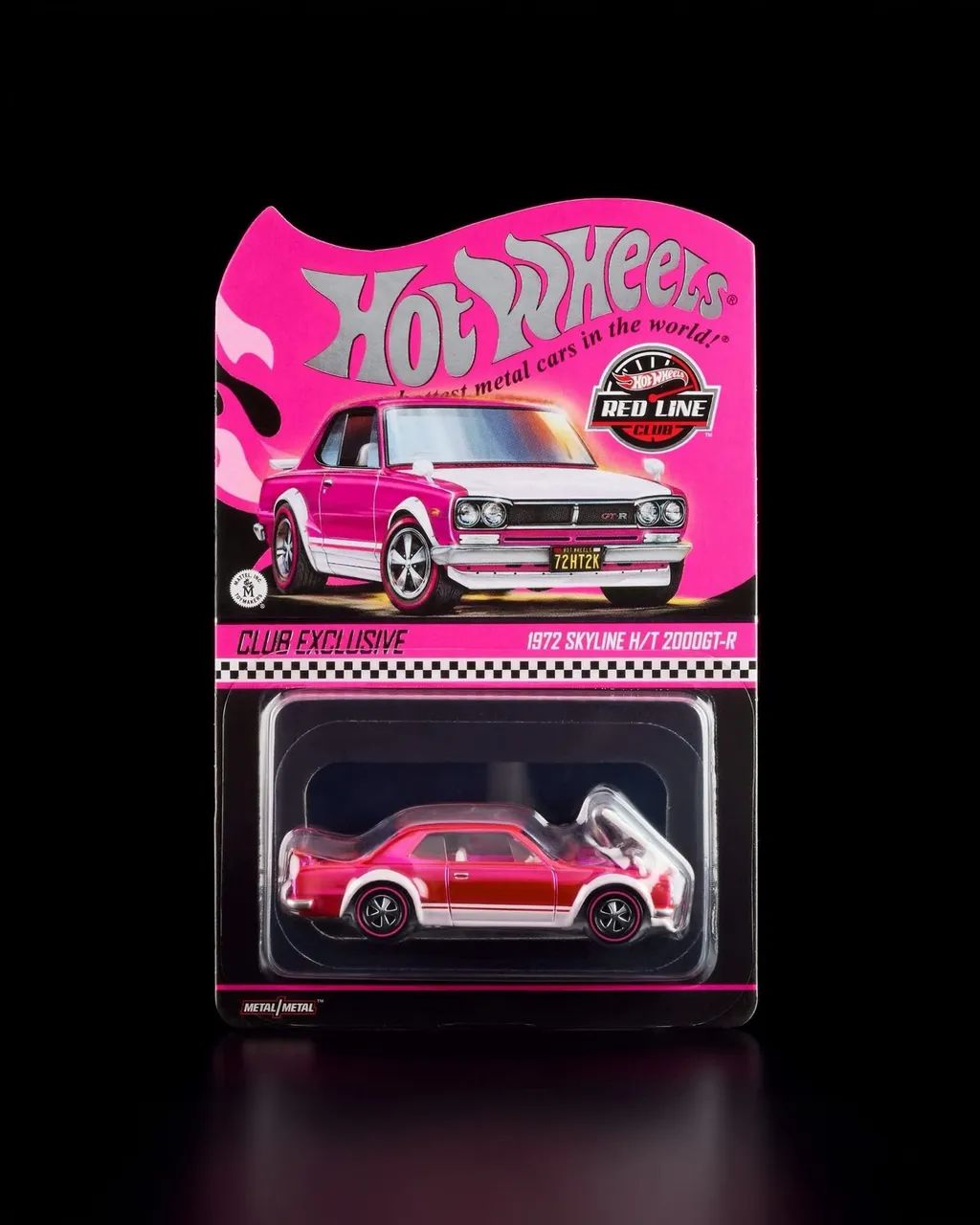 ミニカー Hot Wheels 1972 Skyline HT 2000GT-R Hot Wheels RLC 1972 Skyline H/T 2000GT-R - Club Exclusive