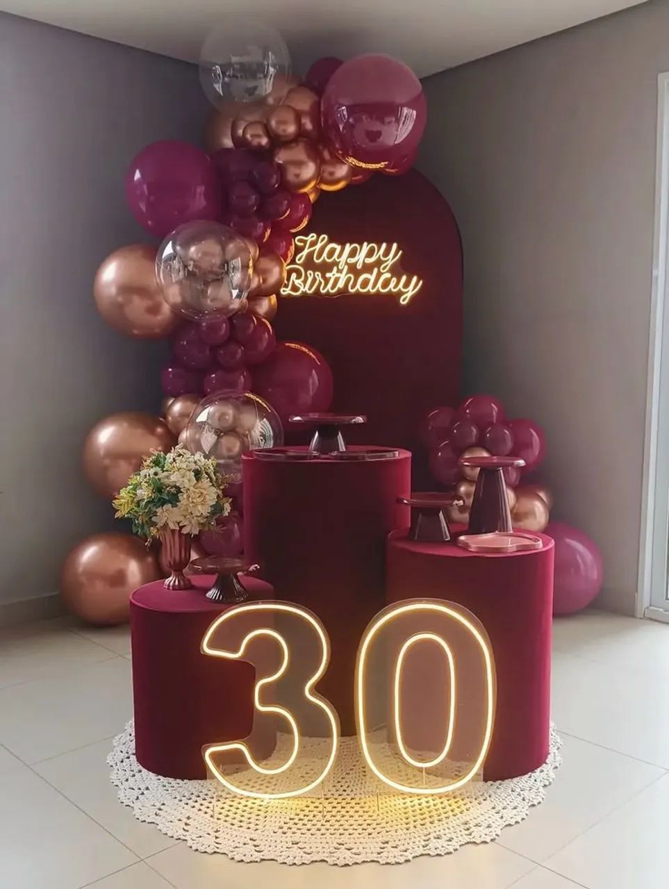 Eventos, festas e decorações em geral 