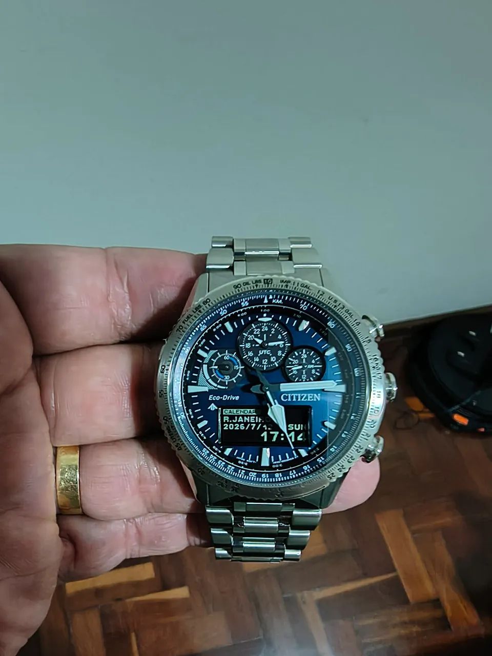Relógio Citizen Promaster Skyhawk U830 - JV2000-51LN - Foto 5