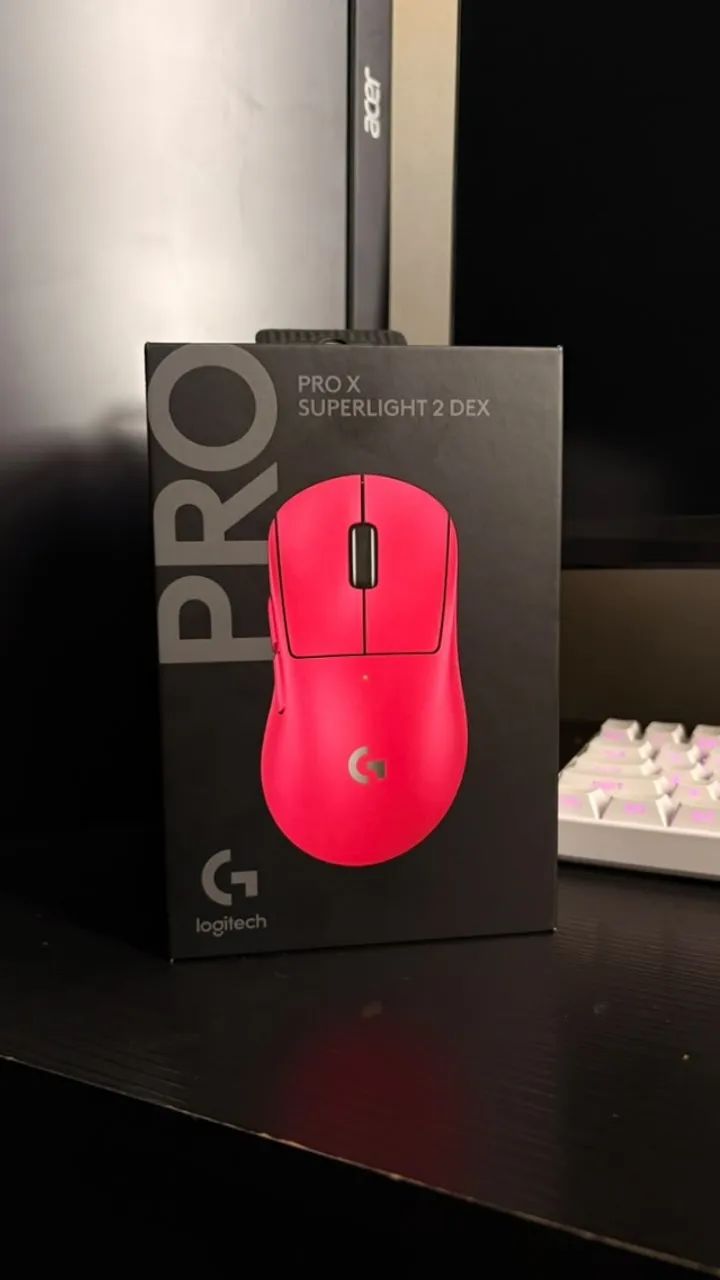 Mouse Logitech G PRO X SUPERLIGHT 2 DEX Magenta - Foto 2