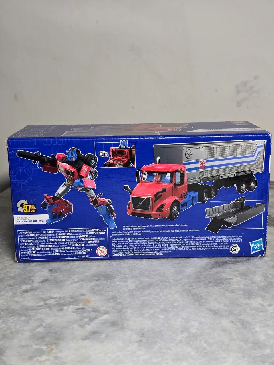 Transformers Optimus Prime VNR Volvo hasbro - Foto 4