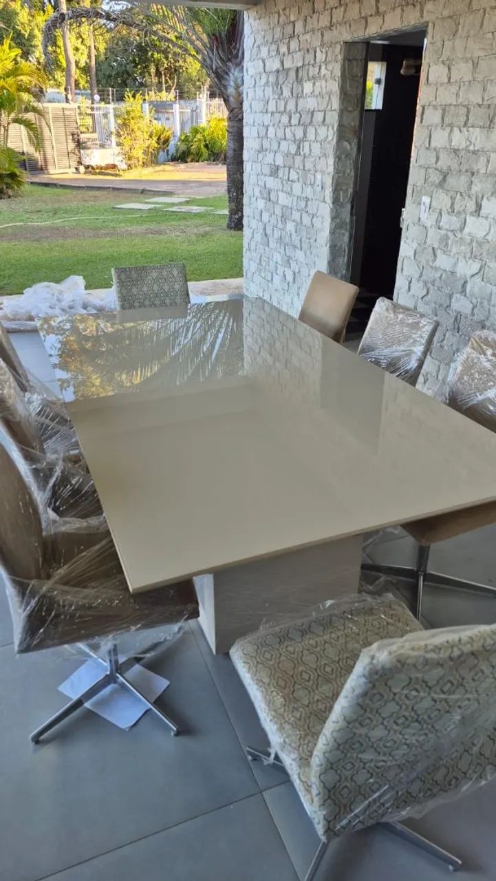 Mesa com 8 cadeiras  - Foto 5