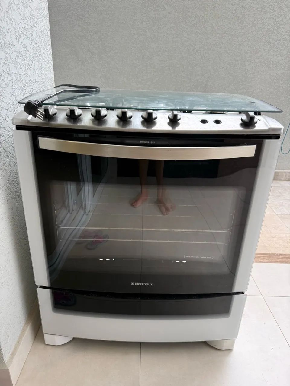 Fogão Electrolux 5 bocas com mesa inox e timer - Foto 3