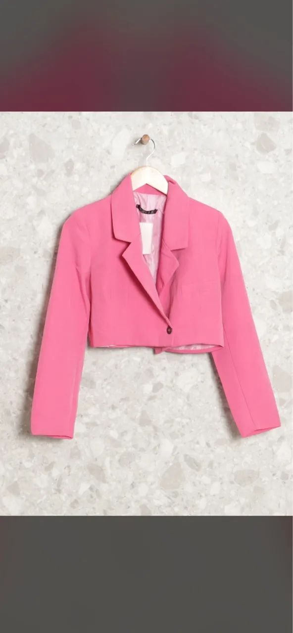 Blazer cropped Polo Wear