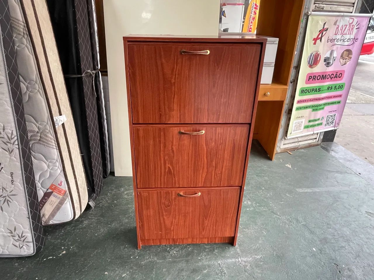 Sapateira de 3 Portas Basculantes 