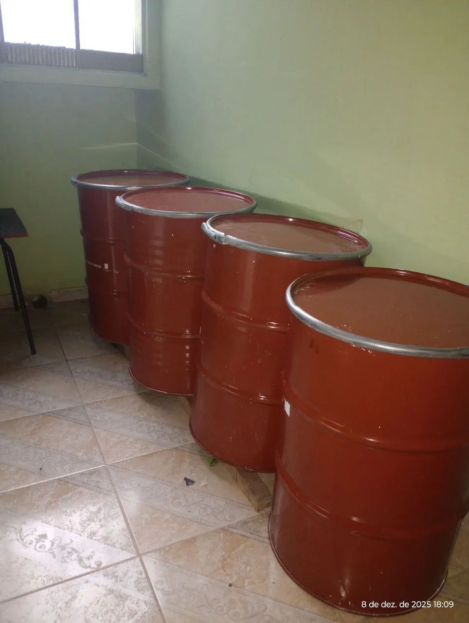 Tambor de metal 200 litros  - Foto 4