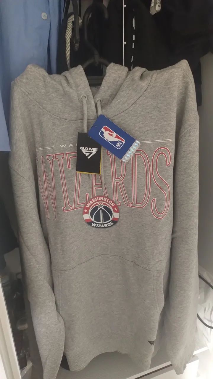 Casaco moletom NBA original importado nunca usado, com NF. 
