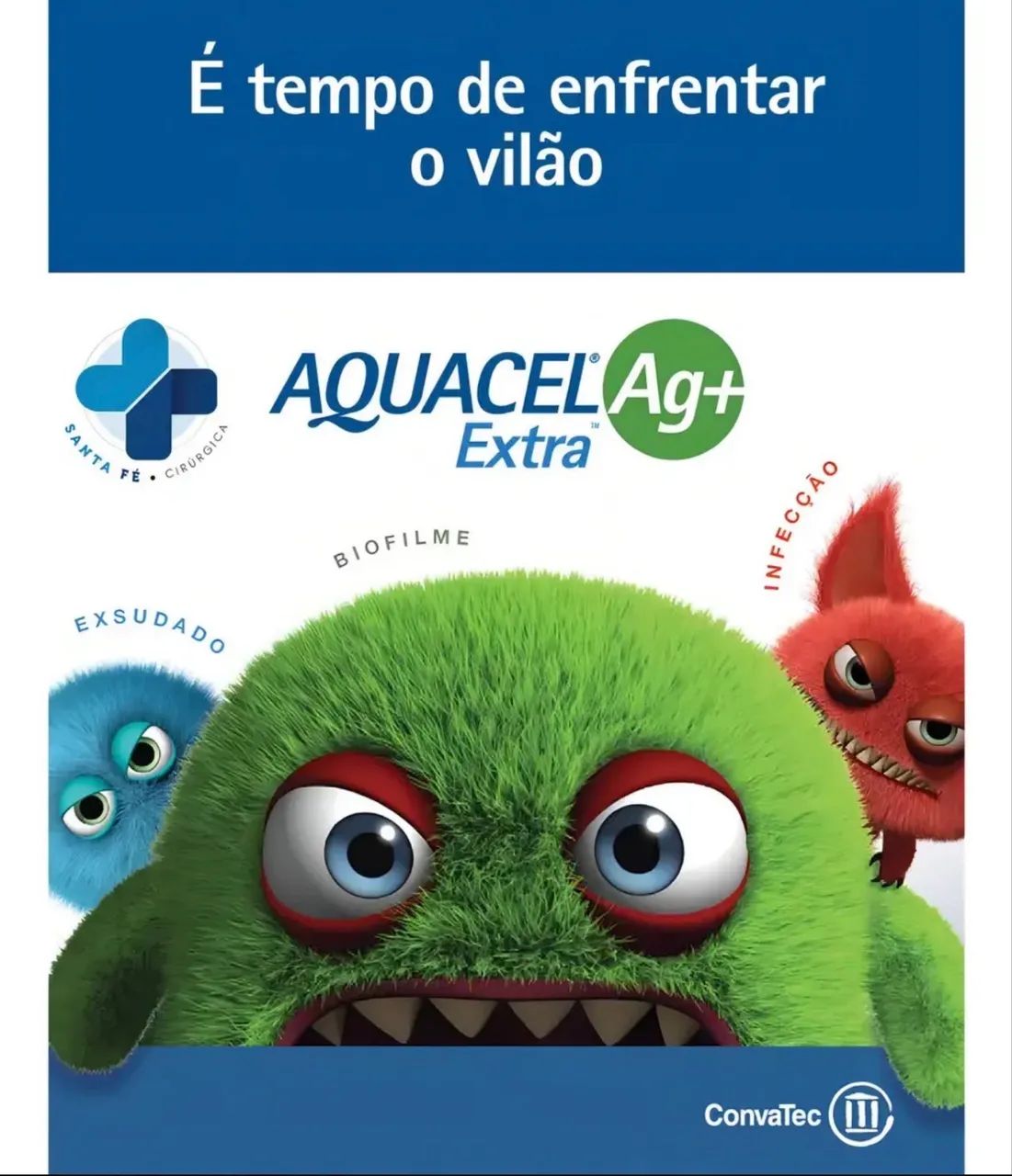 Aquacel Agt Extra 10x10cm (unidade) - Convatec