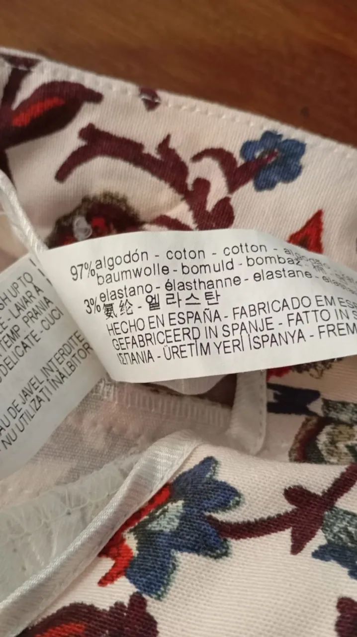 calça zara basic florida feminina tam 42 importada - Foto 5