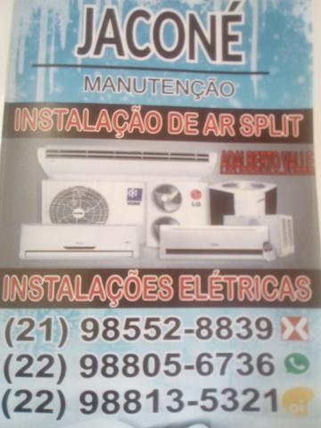 Ar spliti e ar de janela conserto e instalação *