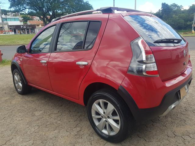 Renaut Sandero 2012 Stepway automatico IPVA 2019 pago placa mercosul - Foto 4