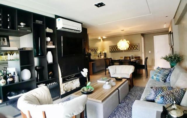 (EXR) De alto padrão de 125m²!!! Apartamento de 2 vagas com 3 suítes e DCE - Foto 3