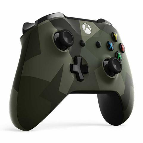 Controle xbox one s armed forces ii - camuflado