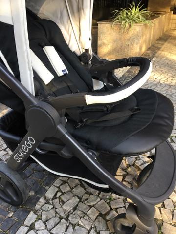 Carrinho de bebê - Trio Chicco Style Go - Foto 2