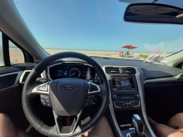 Ford Fusion 2016, 15km, branco sibéria, c/teto solar, garantia de fabrica, impecável!! - Foto 7
