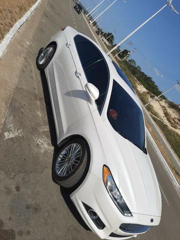 Ford Fusion 2016, 15km, branco sibéria, c/teto solar, garantia de fabrica, impecável!! - Foto 5