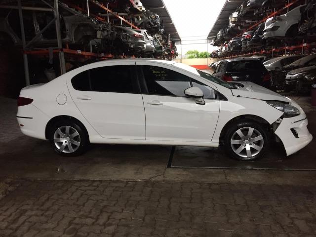 Peças usadas Peugeot 408 Allure 2013 2014 2.0 16v 151cv flex câmbio manual - Foto 2