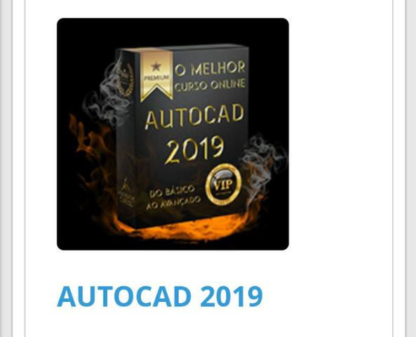 O Melhor curso online AutoCAD 2019