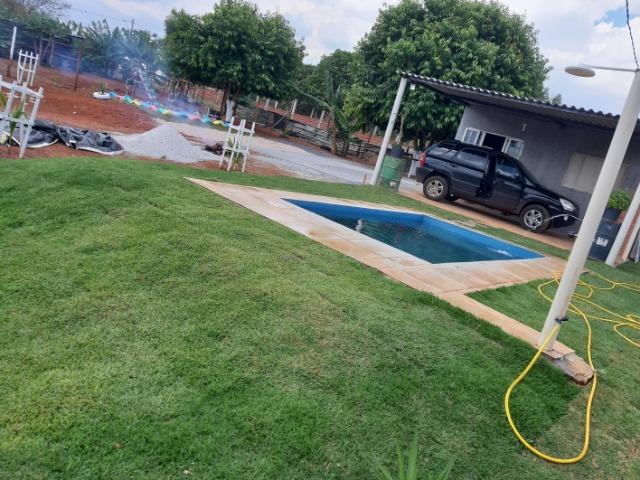 Chacara para eventos e festas no recanto das emas a 100mts do asfalto - Foto 4