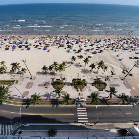 Apto de frente ao mar / Praia Grande_ Tupi/Ocian - Foto 4