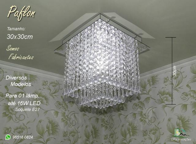 Lustre / Com Instalação / 242,00 em 4X60,50 s/j ou 10% á vista / Unid