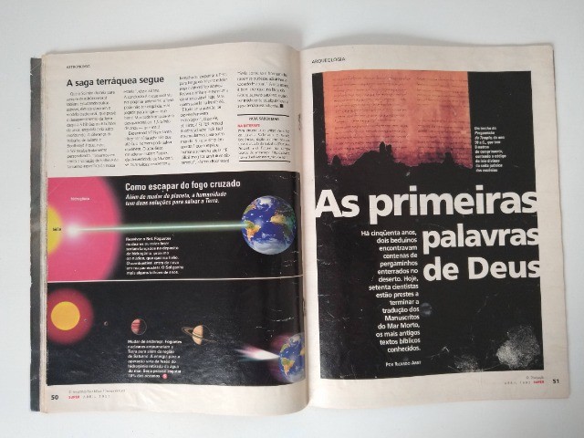 02 Revistas Super Interessante, Edições 115 e 222. Usadas em excelente estado.