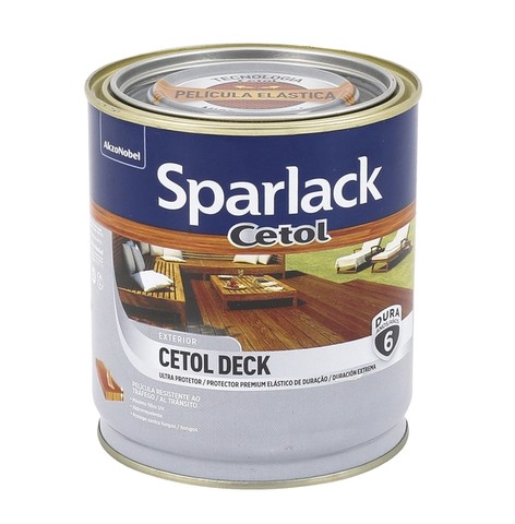 Sparlack Cetol Deck 3|6L Semi-brilho - Impregnante para madeiras