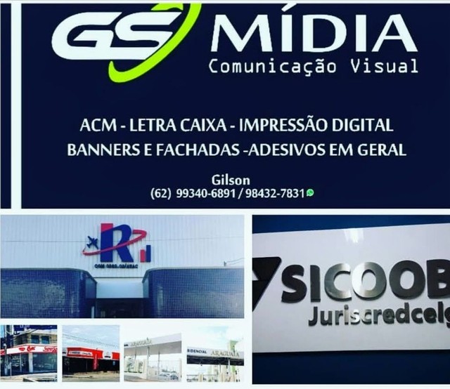 Letras caixas ' fachadas ' ACM - Foto 5