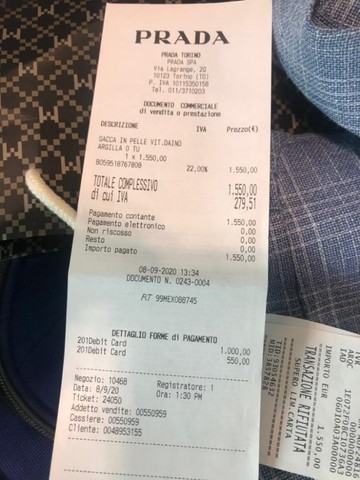 Bolsa  Nova Prada C/ seus Certificados e N.F. Cor Cinza com Alça - Foto 5