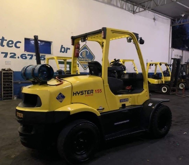 Empilhadeira Hyster H155 FT | 2011 | Torre Duplex  - Foto 3