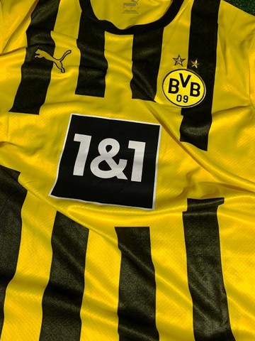 Camisa de Time - Borussia Dortmund - 22/23 - Versão Fã - Foto 2