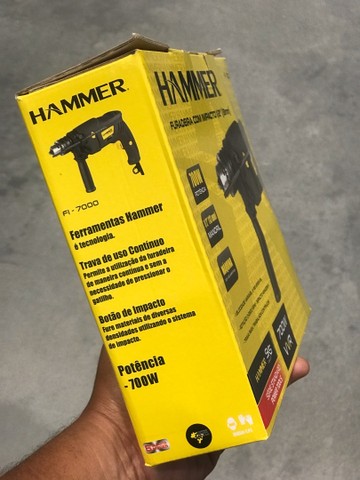 Furadeira Hammer 700w 