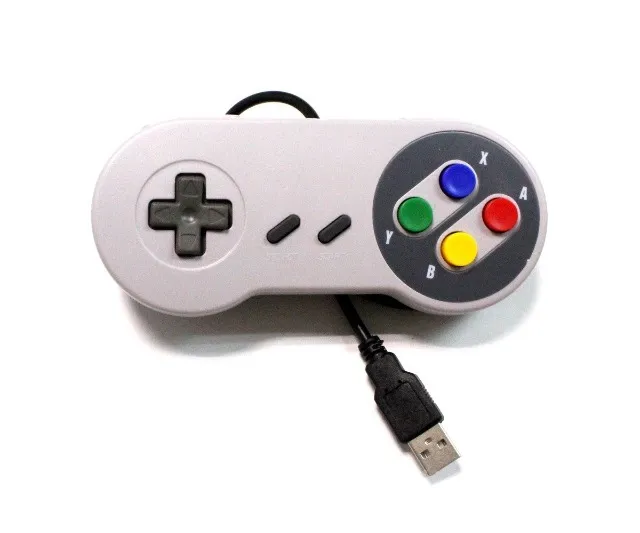 Controle Super Nintendo Snes Joystick Usb Jogos Emulador PC - LPS-601