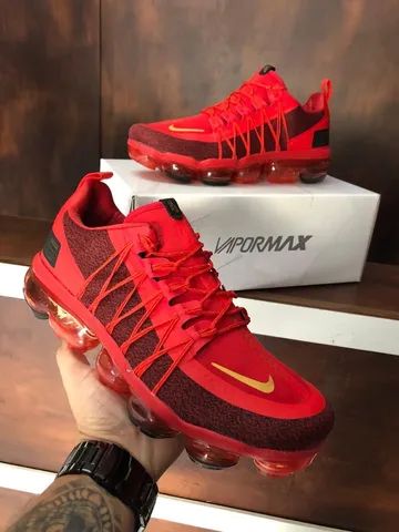 Nike air vapormax run utility 2024 red laces