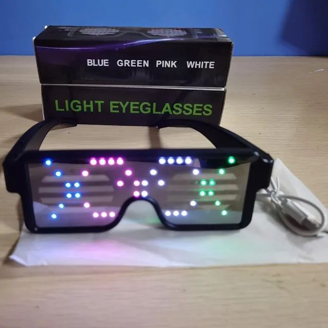 Oculos com Led Efeitos - Foto 4