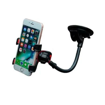 Suporte de celular veicular com ventosa e braço articulado uber pop promoção