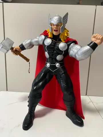 Boneco Antigo do Thor medindo 14 cm de altura