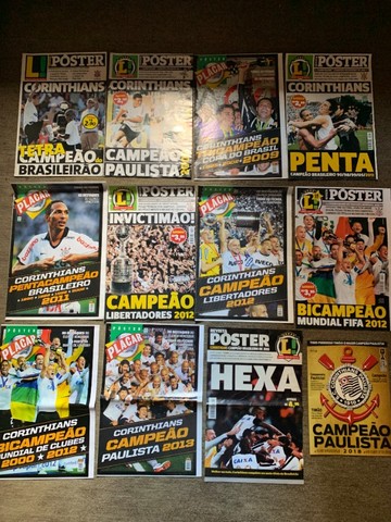 Poster do Corinthians Bicampeão Mundial de Clubes 2000 – 2012