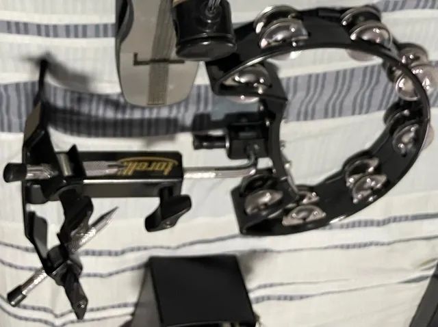 kit Pandeirola c/clamp + suporte Torelli  - Foto 5