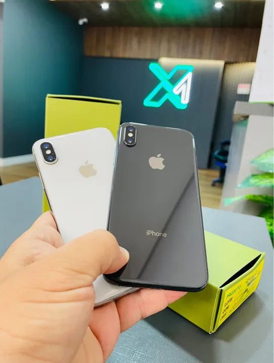 iPhone X pronta entrega prata e preto / venha nessa quinta  - Foto 4